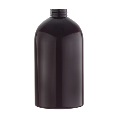暗い紫色の大容量のプラスチック ローションのびんペットPCR PP材料