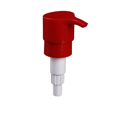 赤いねじロック24/410のボディ洗浄石鹸のためのプラスチックびんディスペンサー ポンプ