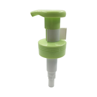 びんのためのねじれロックが付いている緑3.5cc液体石鹸ディスペンサー ポンプ