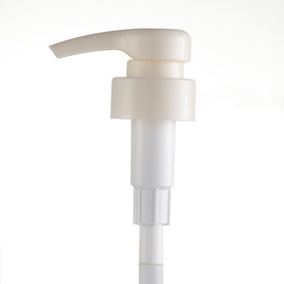 乳白色の白く長い口プラスチック ポンプ頭部こぼれ無しISO9001