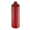 リサイクル可能な空の900ml大容量ラウンドショルダー赤いプラスチックペットシャワージェルポンプボトル